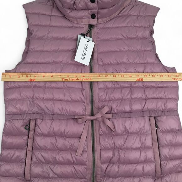Noize Women Rhea Puffer Vest Size XL Mauve Recycled Water Resistant Ethical NEW - Picture 11 of 16